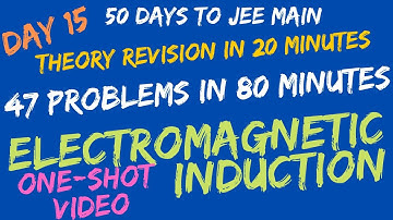 EMI oneshot JEE Main | Electromagnetic Induction revision