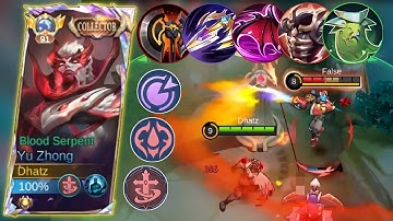 FINALLY BUFF XBORG WORTHY MVP OPPONENT IN EXP LANE! | YU ZHONG BEST BUILD 2025