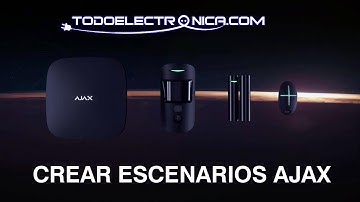 🚨 Como crear escenarios en la Alarma Ajax