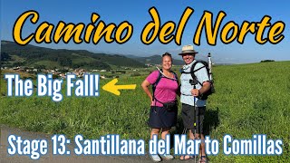 A Big Fall on the Camino del Norte | Camino de Santiago | Stage 13: Santillana Del Mar to Comillas