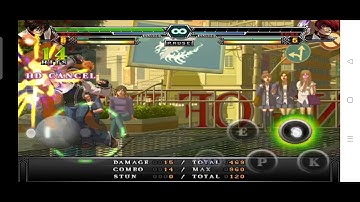 KOF 2012 A - Nest Kyo Corner-to-Corner Combo 2Max+HD