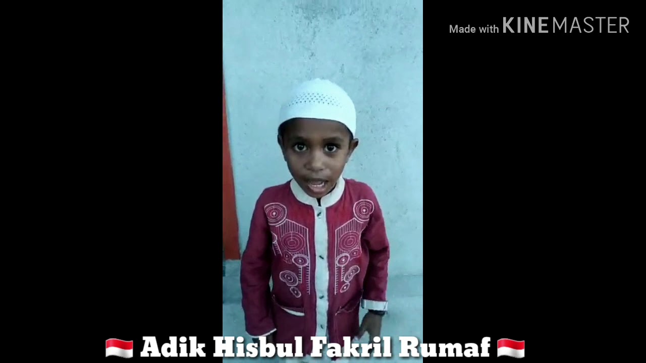 Pembacaan Sumpah Pemuda 2018 Oleh Adik Hisbul Fakril Rumaf 😊🇲🇨✊ - YouTube
