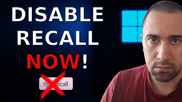 How To DISABLE Microsoft Recall In 24H2