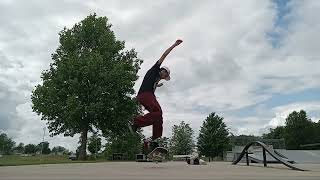 Thirstday So Low Impact Skateboarding At Frank Lorino Park Part 2 😎 😊