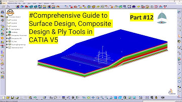 Comprehensive Guide to Surface Design, Composite Design & Ply Tools in CATIA V5