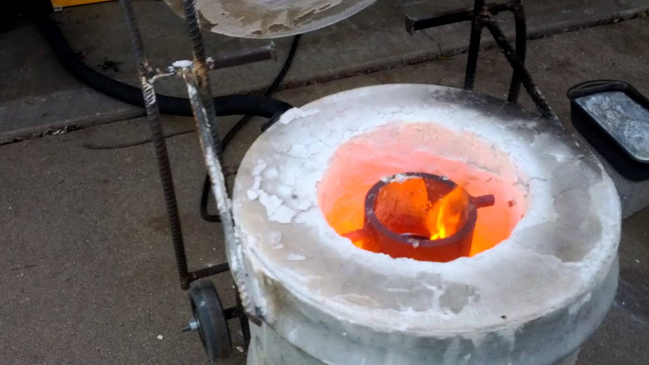 DIY Melting Furnace(1) YouTube