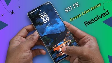 SAMSUNG GALAXY S21 FE GREEN LINE ISSUE RESOLVED | SCREEN REPLACED.