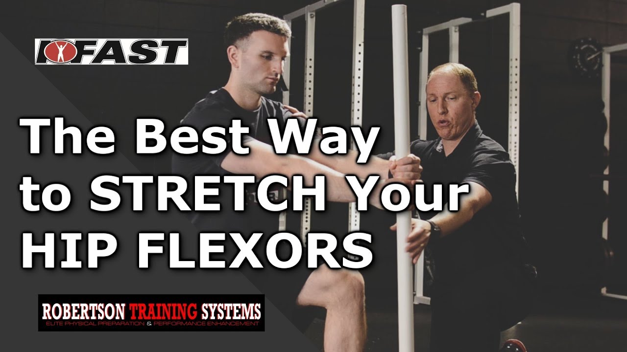 The Best Way to Stretch Your Hip Flexors - YouTube