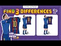 LEO MESSI | Find 3 Differences 🧠👀⏰ Mente Ágil Trivia | Nº 05