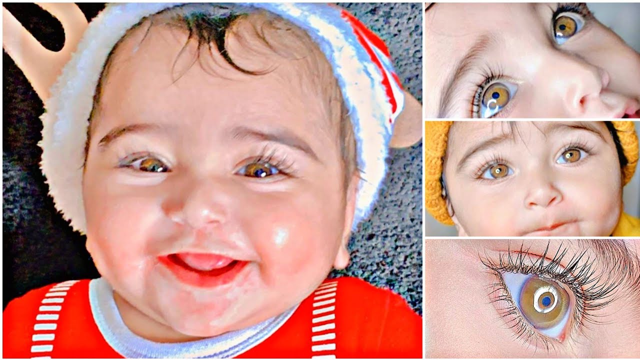 الطفل العراقي ذو الوجه البريء راكان اجمل طفل يملك عيون عسليه في العالم 😍 -  YouTube