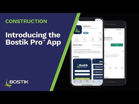 Introducing the Bostik Pro™ App