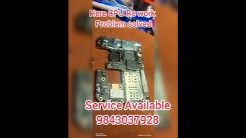 poco X3 audio problem solve via CPU Reballing service Available NR.Cell City Pudukkottai 9843037928