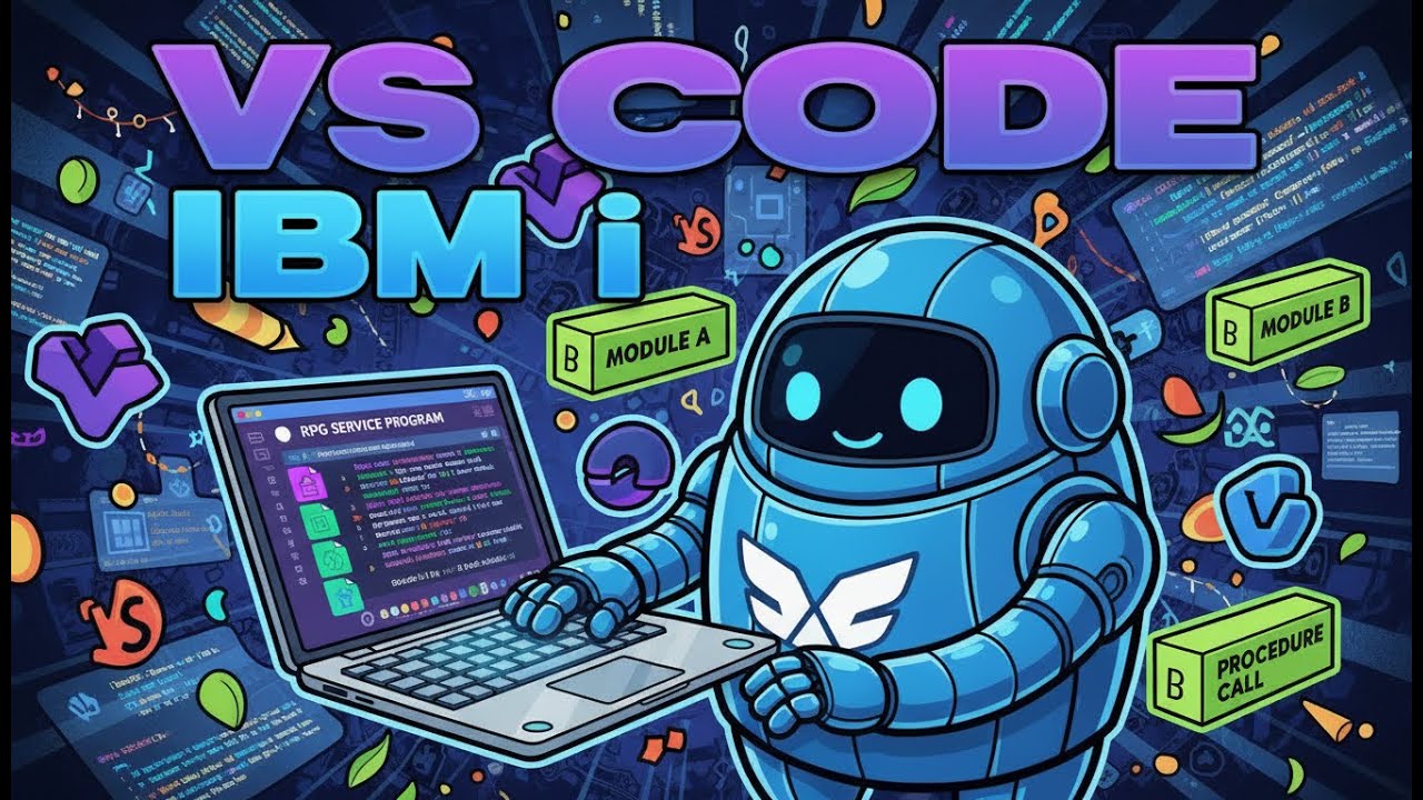 Visual Studio Code for IBM i and Simple RPG Service Programs - YouTube