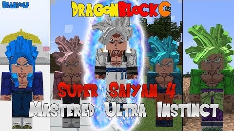 How to go Ultra Instinct Super Saiyan 4 in Dragon Block C !