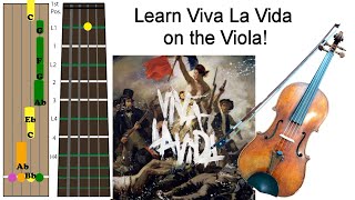 How to Play Viva La Vida on Viola (Tabs Tutorial)