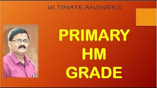 PRIMARY HM GRADE/DETAILS