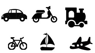 0-3 Ay Bebekler İçin Siyah Beyaz Zeka Kartları Taşıtlar Ve Ev Eşyaları