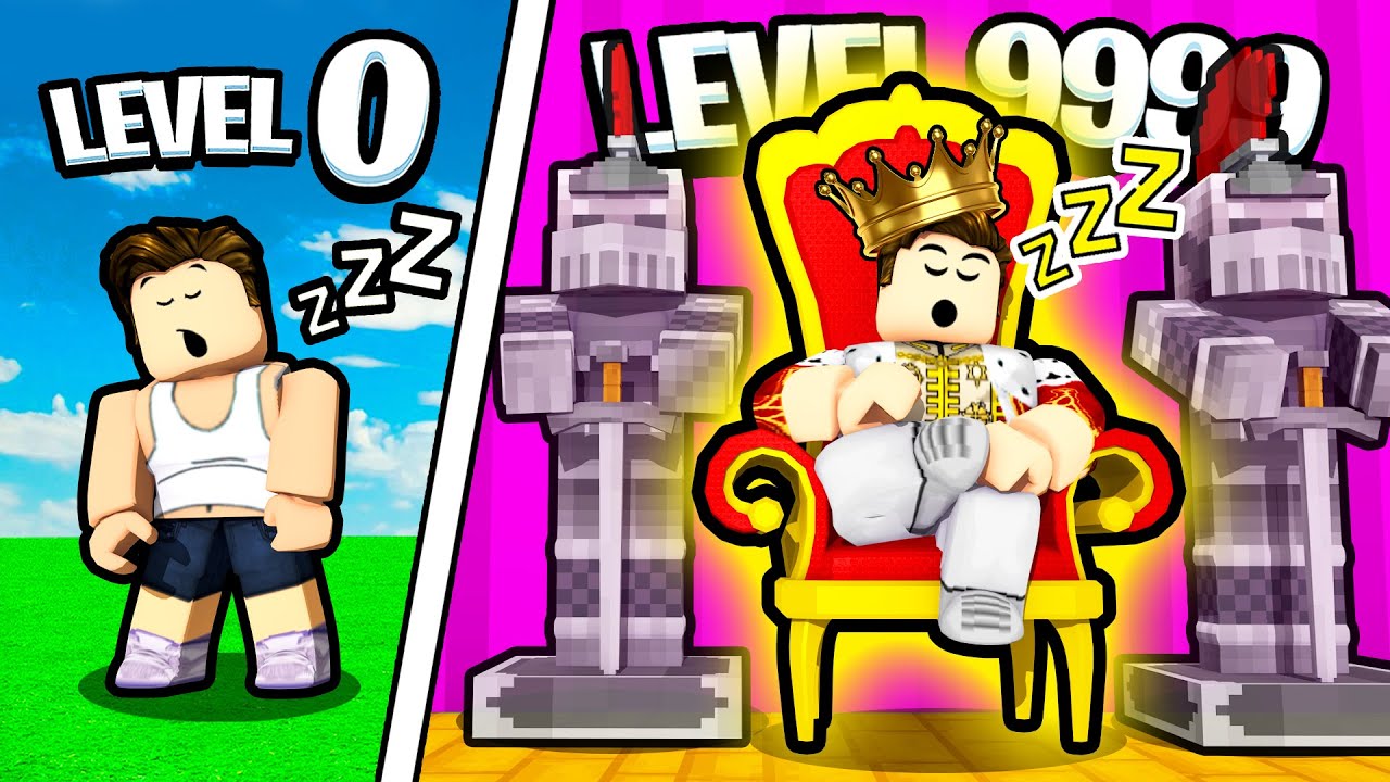 Getting Max Level Sleep In Roblox Sleeping Simulator Youtube - roblox sleeping simulator