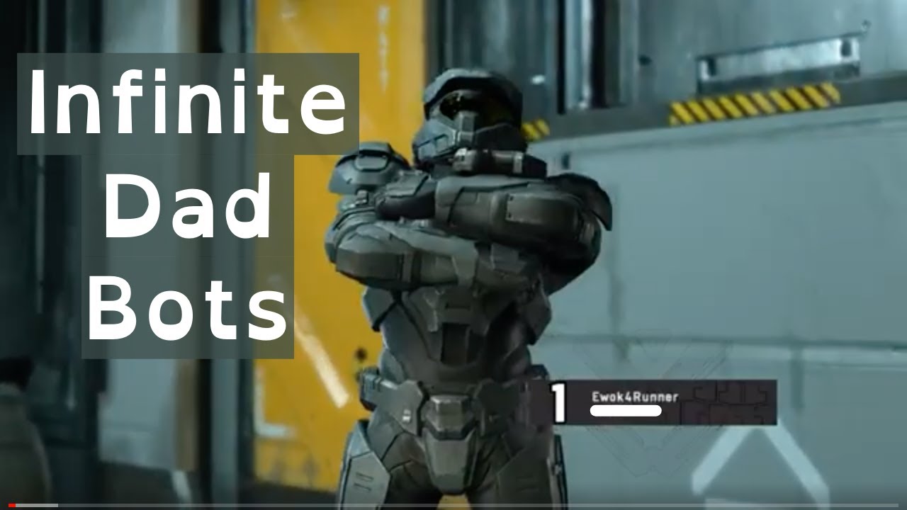 Dad Learns How to Halo Infinite Bot Training YouTube