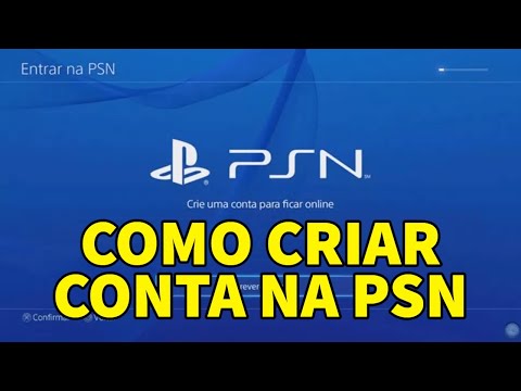 COMO CRIAR CONTA NA PSN PARA PS3, PS4, PS5! - EM 2021