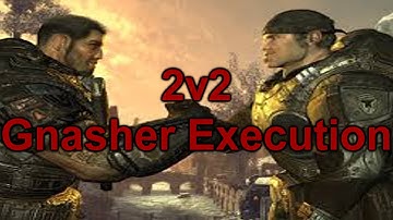 Gears of War Ultimate Edition: 2v2 Gnasher Execution First Match