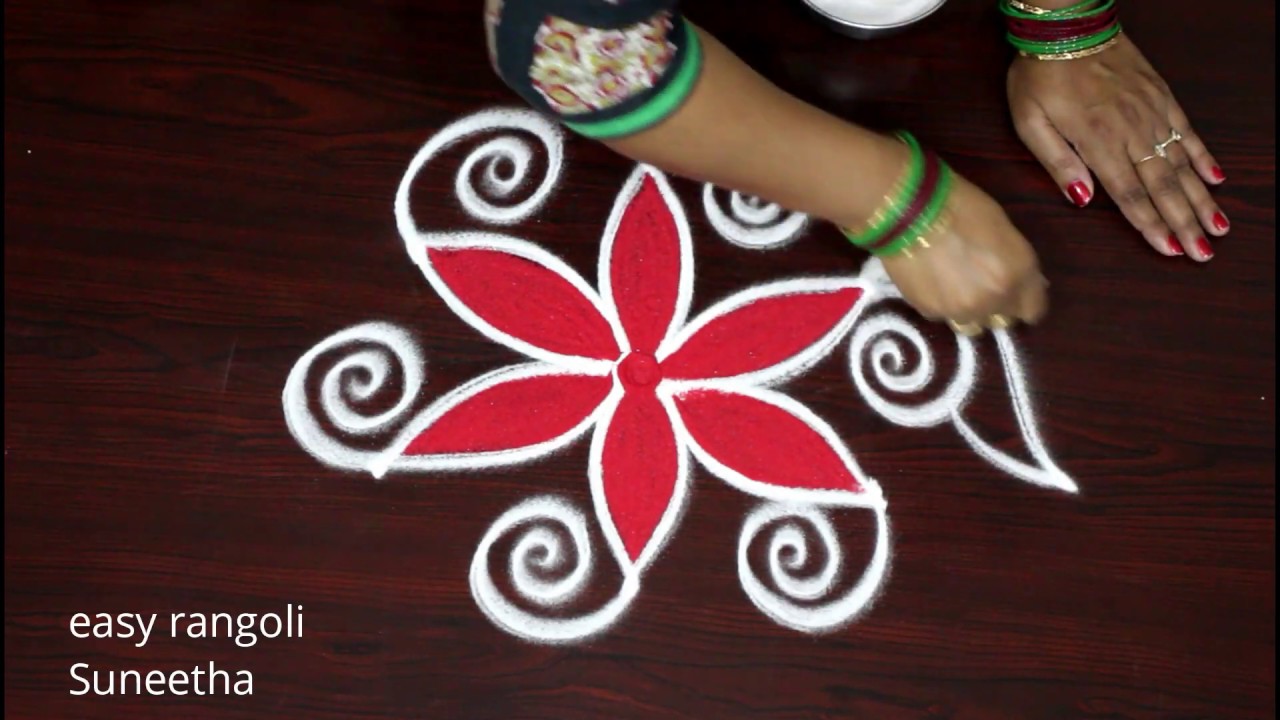 Episode - 11 || Festival rangoli muggulu by Suneetha || Latest ...