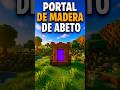 Decoracion de portal en 1 minuto #minecraft #tutorial #shorts #minecrafttutorial #minecraftbuilding
