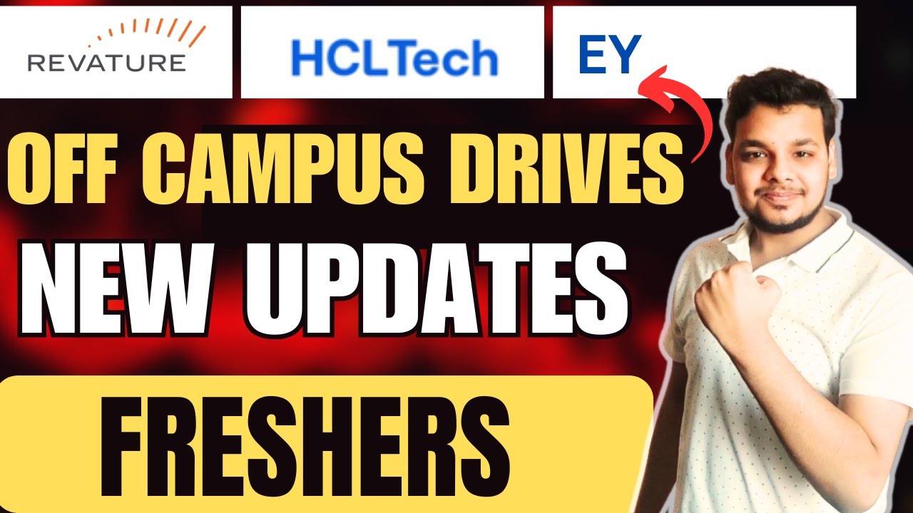Revature , EY , Infor Biggest Hiring Drive | OFF Campus Drive | 2025 ...