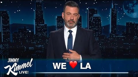 Jimmy Kimmel's Emotional Return Amid Los Angeles Wildfires - A Must-Watch!