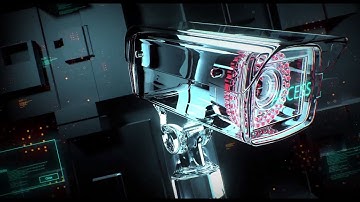 cctv camera intro video | cyber security logo reveal | youtube intro video