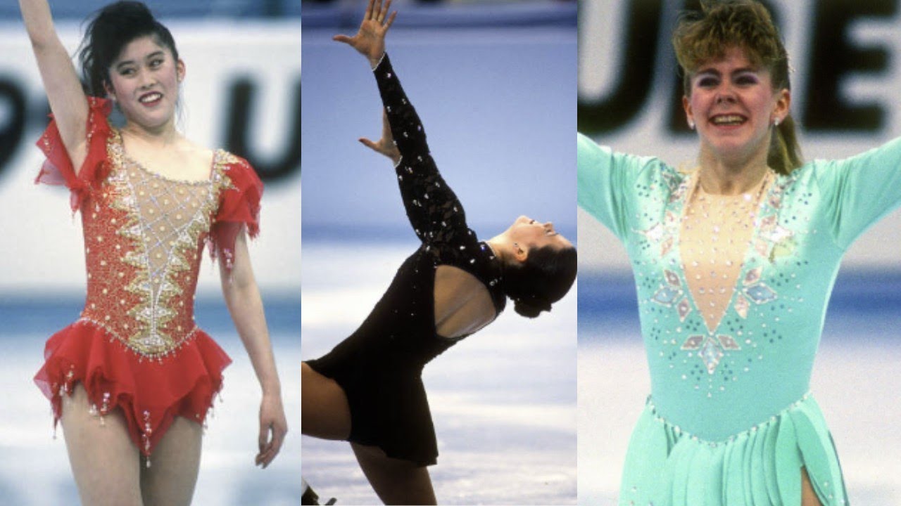 1991 U.S. Champs Women's FS | Tonya Harding takes title in upset, makes history with triple Axel