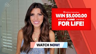 PCH Sweepstakes Alert: $5,000.00 A Week For Life!