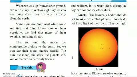 std - 5th | Subject - EVS | Lesson -1| Our Earth And Our Solar System | Explanation in Marathi