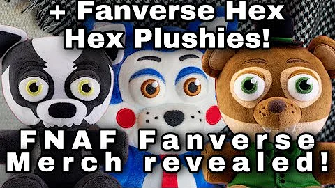 ✨|| FNAF Fanverse Merch And Hex Merch Revealed! || Popgoes & FNAC aka Five Night’s At Candy’s! ||✨