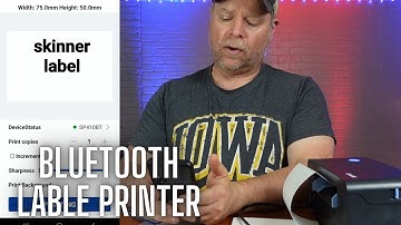 iDPRT Bluetooth Thermal Label Printer