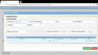 Carga de expedientes digitales en Gecros web screenshot 1