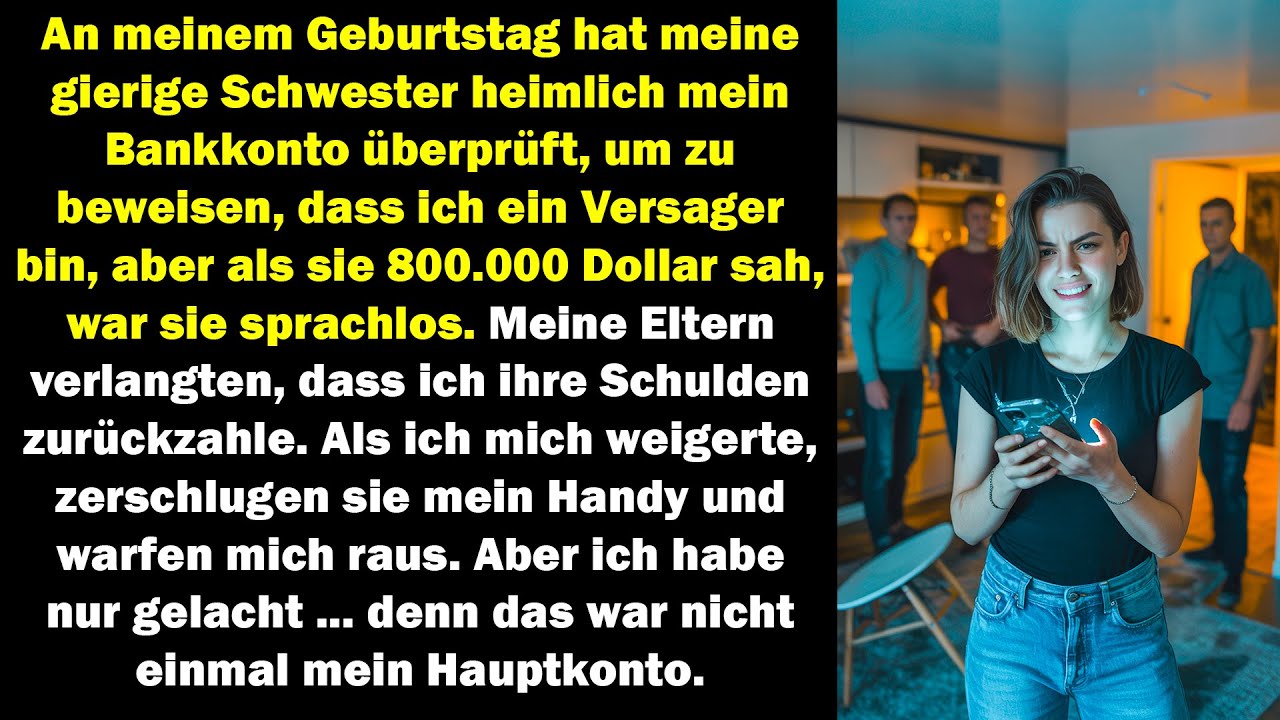 Sie sahen 800.000 $ auf meinem Konto – doch das war nicht mal mein Hauptkonto.