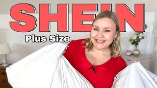 HUGE SHEIN HAUL | plus size try on haul | perfect for apple shapes
