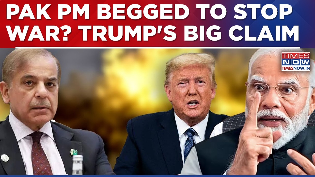 Shehbaz Sharif Went Crying To Trump To Stop Op Sindoor? '35 Million Would Have Died...' Says POTUS