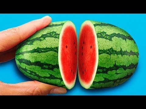 Video: Hoe Fruit Mooi Te Snijden