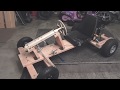 Awesome wood go kart!