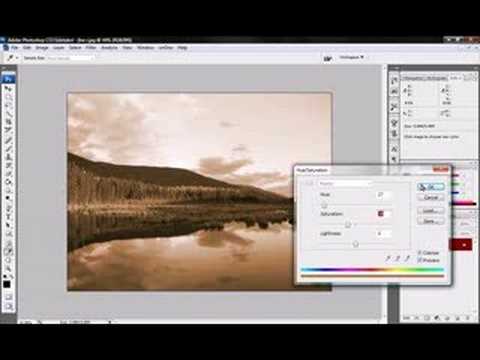 How To Add Sepia Effect in PaintShop Pro