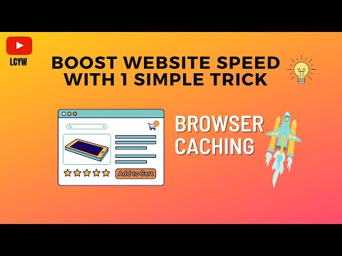 LEVERAGE BROWSER CACHING | Increase website speed 2X (HTML & Wordpress)