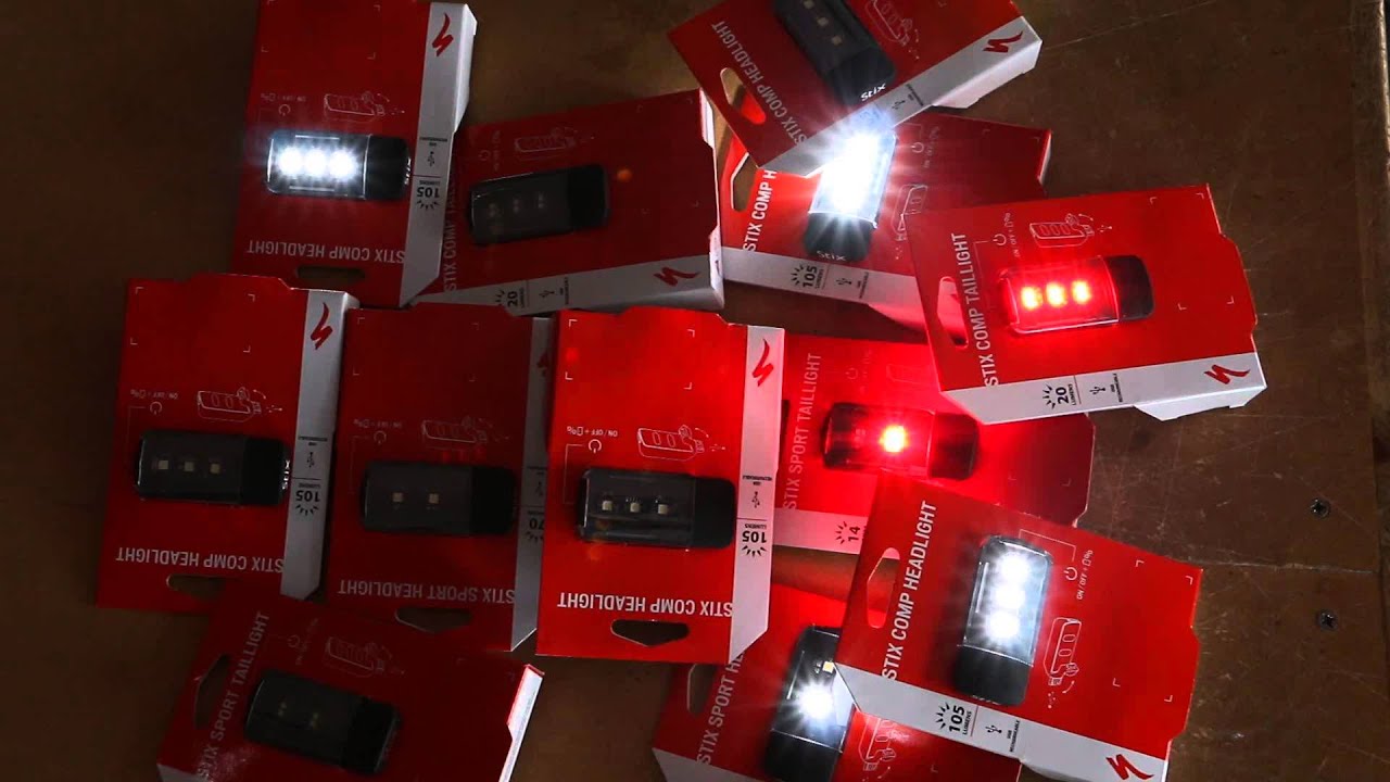 charging stix bike lights