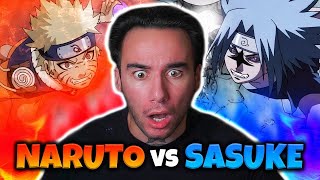 NARUTO vs SASUKE (REACTION)