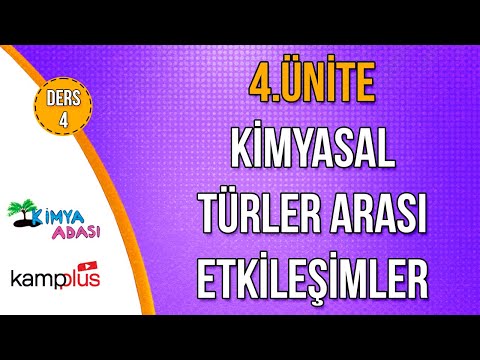 📌 23. GÜN | KAMPPLUS DERS 4 | KİMYASAL TÜRLER ARASI ETKİLEŞİMLER 🤓 4. ÜNİTE | Kimya Adası #TYTKimya