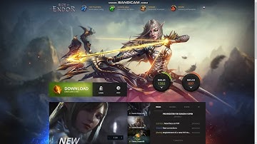 Rise of the Endor Website HTML Template