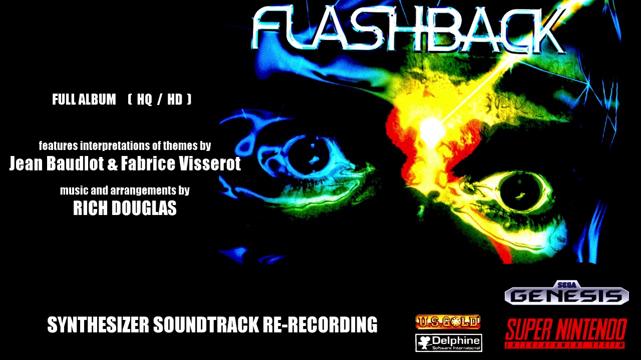 Flashback The Quest For Identity - Retro Synth Re-Recording - Full Album (HD / HQ)