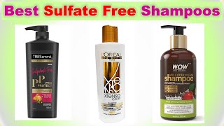 Top 6 Best Sulfate Free Shampoos in India 2021 | SULFATE FREE SHAMPOOS | अच्छा सल्फेट-फ्री शैम्पू