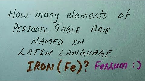 Elements with Latin Greek and English Name, Gold ~Au~ Aurum
